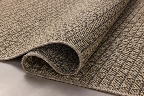 Chris Loves Julia x Loloi Providence PRC-05 Natural / Graphite Rug - pile height