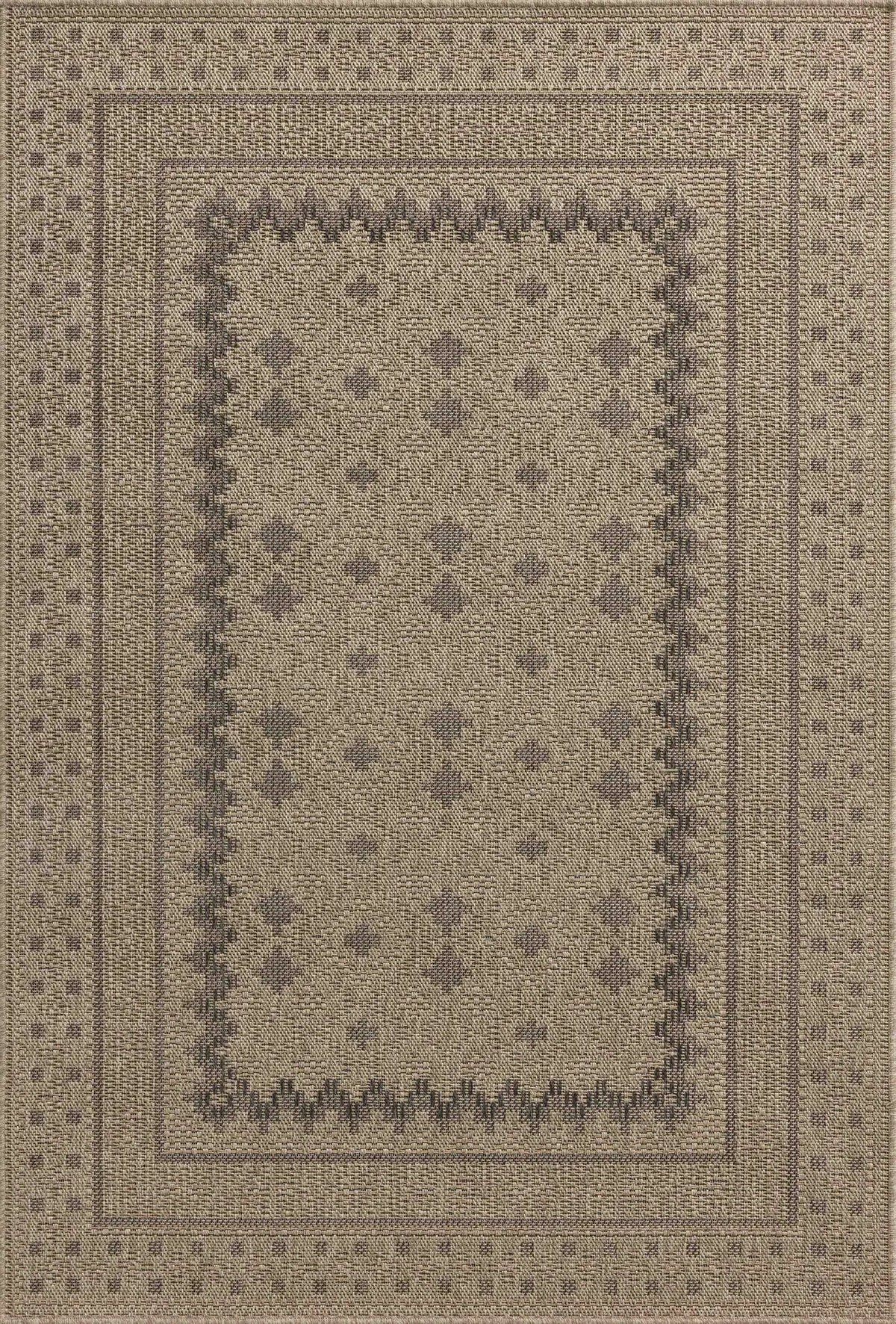 Chris Loves Julia x Loloi Providence PRC-06 Charcoal / Dove Rug - main flat