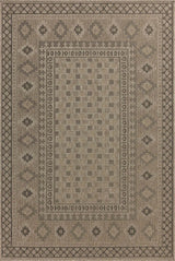 Chris Loves Julia x Loloi Providence PRC-07 Dove / Charcoal Rug - main flat