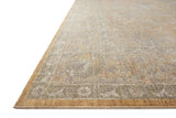 Chris Loves Julia x Loloi Rosemarie ROE-01 Gold / Sand Rug - rug corner