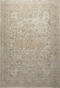 Chris Loves Julia x Loloi Rosemarie ROE-02 Ivory / Natural Rug - main flat