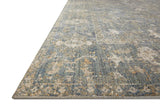 Chris Loves Julia x Loloi Rosemarie ROE-03 Sand / Lagoon Rug - rug corner