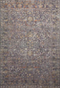 Chris Loves Julia x Loloi Rosemarie ROE-04 Graphite / Multi Rug - main flat