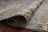 Chris Loves Julia x Loloi Rosemarie ROE-04 Graphite / Multi Rug - pile height