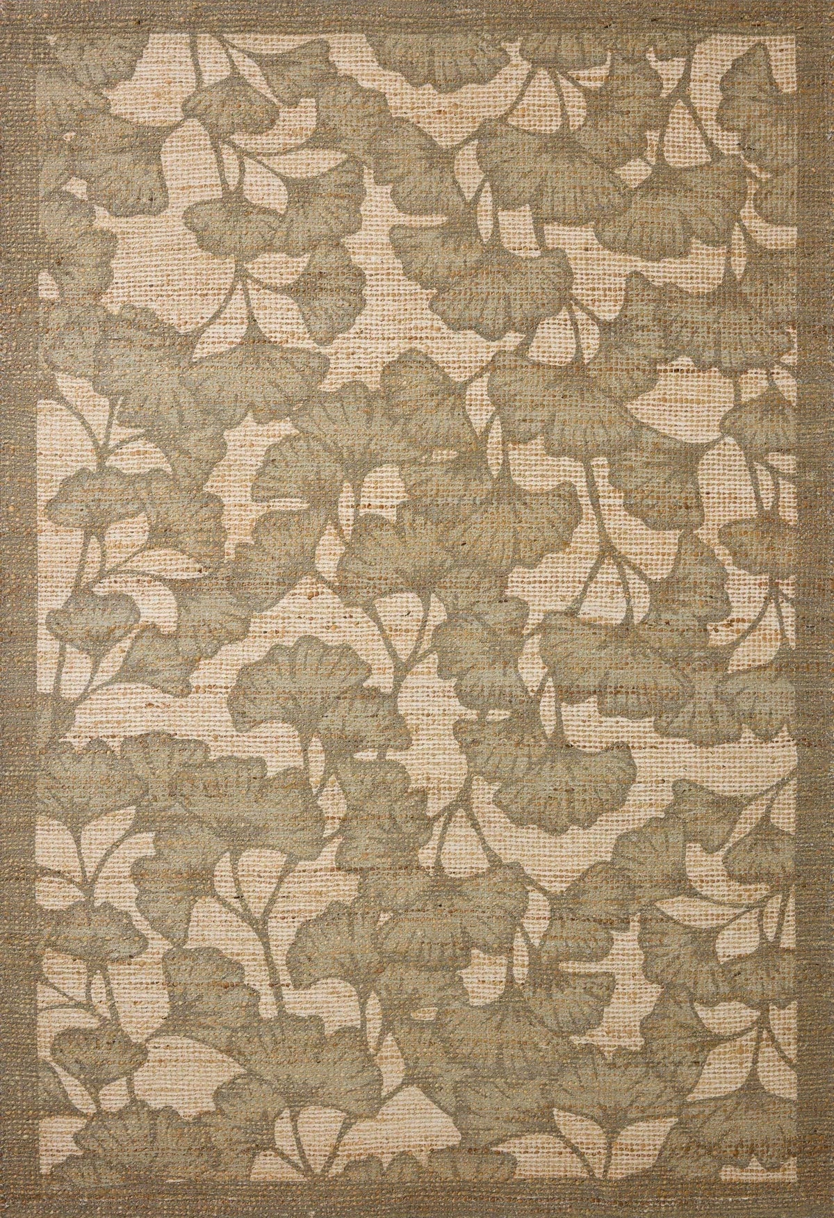 Chris Loves Julia x Loloi Rue RUE-02 Olive / Sage Rug - main flat