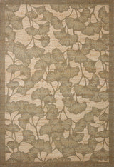 Chris Loves Julia x Loloi Rue RUE-02 Olive / Sage Rug - main flat
