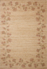 Chris Loves Julia x Loloi Rue RUE-05 Natural / Multi Rug - main flat