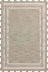 Chris Loves Julia x Loloi Scottie SCO-01 Fog / Ivory Rug - main flat