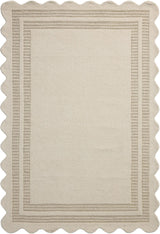 Chris Loves Julia x Loloi Scottie SCO-01 Ivory / Grey Rug - main flat