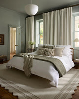 Chris Loves Julia x Loloi Scottie SCO-01 Ivory / Grey Rug - room scene 1