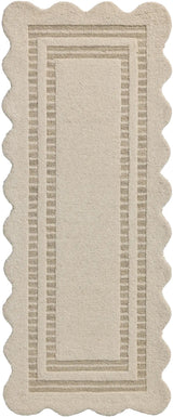 Chris Loves Julia x Loloi Scottie SCO-01 Ivory / Grey Rug - runner flat