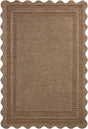 Chris Loves Julia x Loloi Scottie SCO-01 Mocha / Clay Rug - main flat