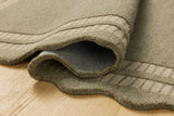Chris Loves Julia x Loloi Scottie SCO-01 Olive / Pebble Rug - pile height