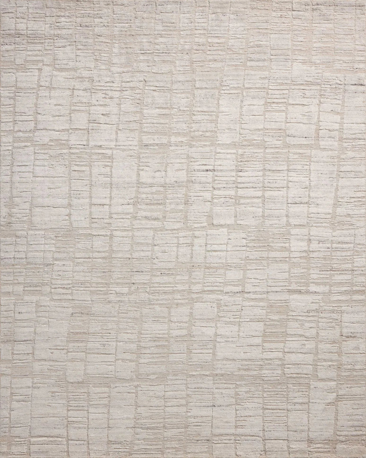 Jean Stoffer x Loloi Daniel DAN-01 Antique Ivory Rug - main flat