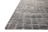 Jean Stoffer x Loloi Daniel DAN-01 Slate Rug - rug corner