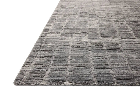 Jean Stoffer x Loloi Daniel DAN-01 Slate Rug - rug corner