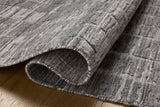 Jean Stoffer x Loloi Daniel DAN-01 Slate Rug - pile height