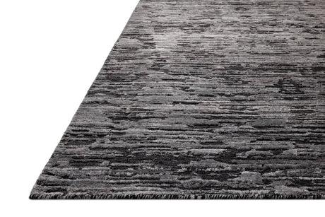 Jean Stoffer x Loloi Daniel DAN-03 Charcoal Rug - rug corner
