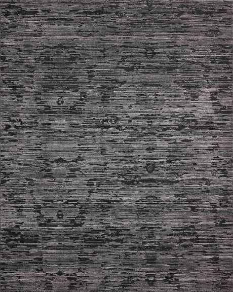Jean Stoffer x Loloi Daniel DAN-03 Charcoal Rug - main flat