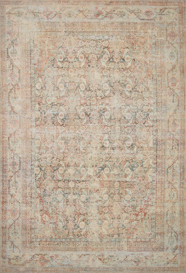 Loloi Adrian Adr-01 Natural/Apricot Rug.