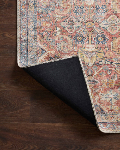 Loloi Adrian Adr-02 Rust/Denim Rug.