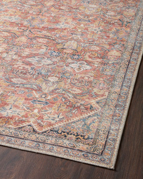 Loloi Adrian Adr-02 Rust/Denim Rug.