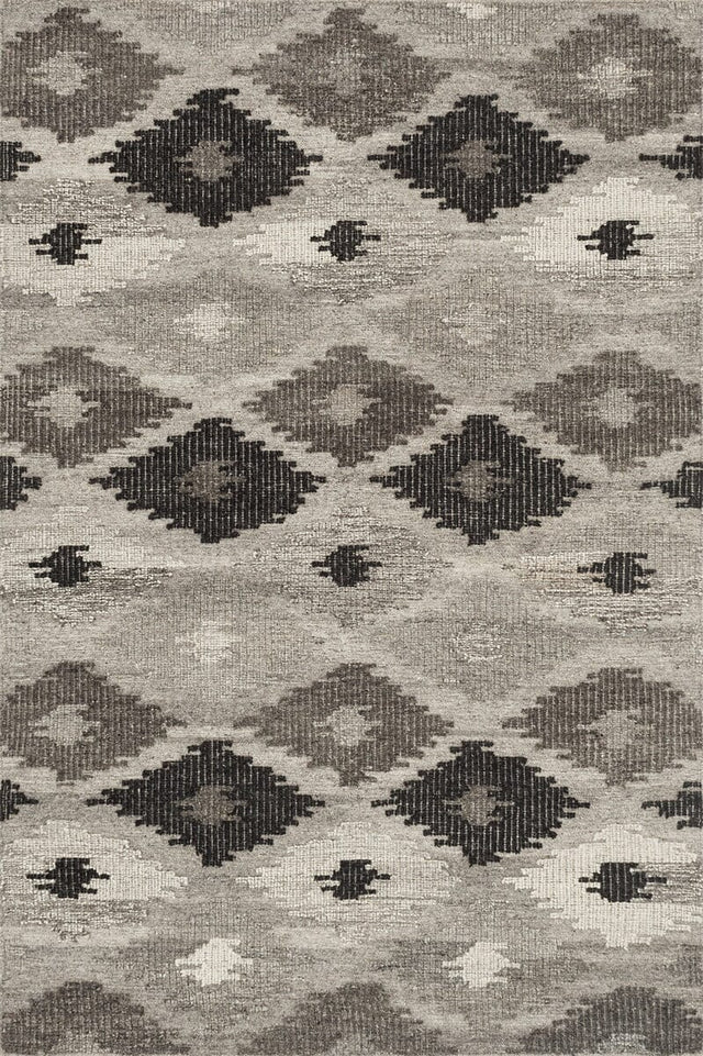 Loloi Akina AK-02 Grey / Charcoal Rugs.