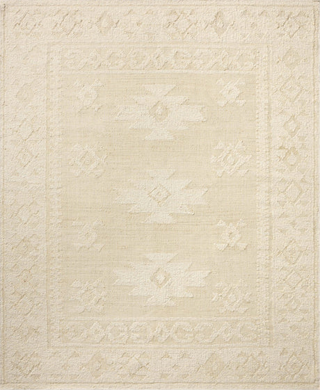 Loloi Alara ALR-01 Traditional Hand Woven Ivory, Natural Rug
