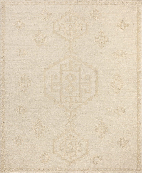 Loloi Alara ALR-02 Traditional Hand Woven Ivory, Natural Rug