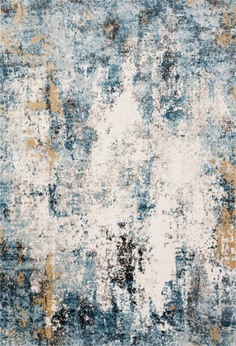 Loloi Alchemy Alc-05 Denim/Ivory Rugs.