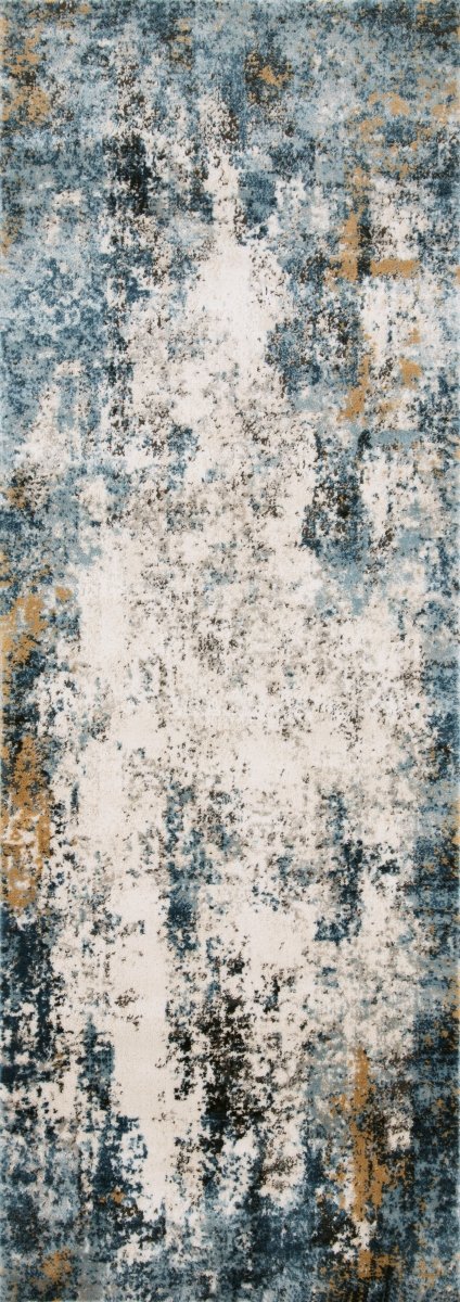 Loloi Alchemy Alc-05 Denim/Ivory Rugs.