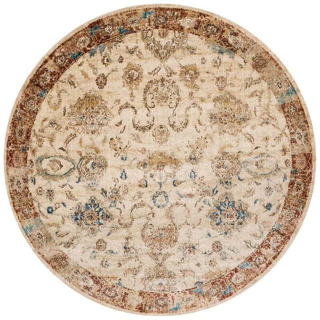 Loloi Anastasia AF-04 Antique Ivory / Rust Rugs.