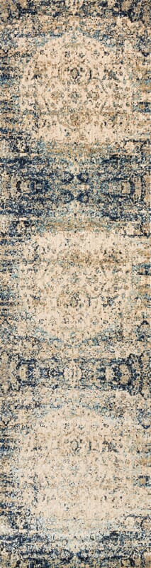 Loloi Anastasia AF-06 Blue / Ivory Rugs.