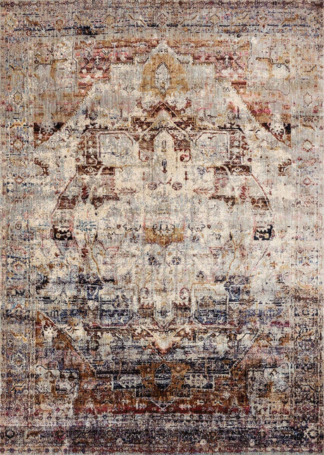 Loloi Anastasia AF-08 Slate / Multi Rugs.