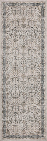 Loloi Anniston ANS-01 Ivory / Stone Rug - runner flat