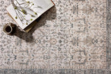 Loloi Anniston ANS-01 Ivory / Stone Rug - closer room scene 1 horizontal