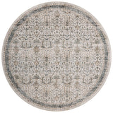 Loloi Anniston ANS-01 Ivory / Stone Rug - round flat