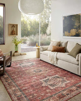 Loloi Anniston ANS-04 Spice / Multi Rug - room scene 3