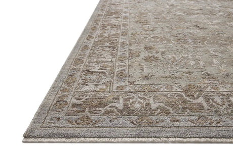 Loloi Aylin AYL-05 Pebble / Multi Rug - rug corner