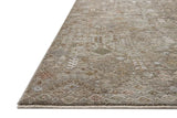 Loloi Aylin AYL-09 Mushroom / Multi Rug - rug corner