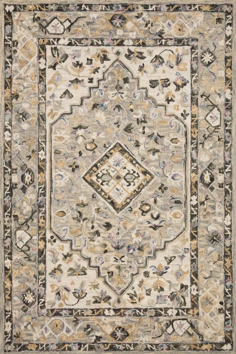 Loloi Beatty Bea - 01 Grey / Ivory Rugs - Loloi - beatbea - 01gyiv2339