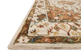 Loloi Beatty Bea - 01 Ivory / Rust Rugs - Loloi - beatbea - 01ivru2339