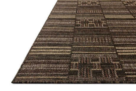 Loloi Birch BIR-01 Spice / Tobacco Rug - rug corner