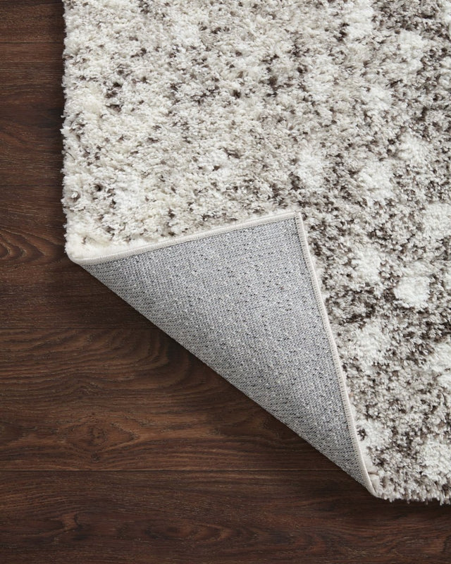 Loloi Bliss Shag Bls-01 Grey/White Rug.