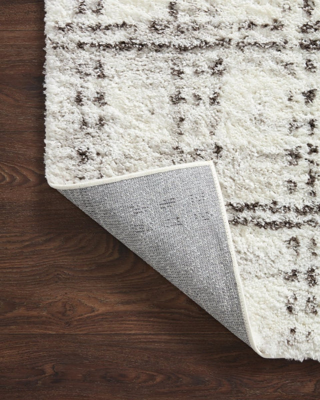 Loloi Bliss Shag Bls-03 Cream/Grey Rug.