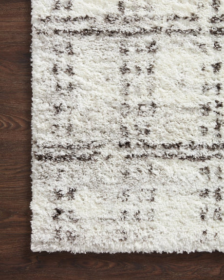 Loloi Bliss Shag Bls-03 Cream/Grey Rug.