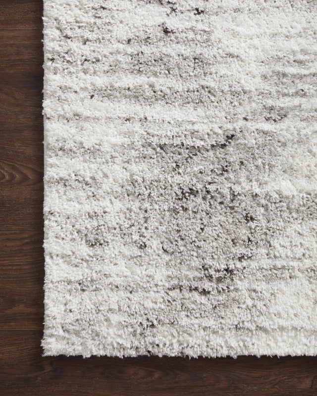 Loloi Bliss Shag Bls-07 Grey/Cream Rug.