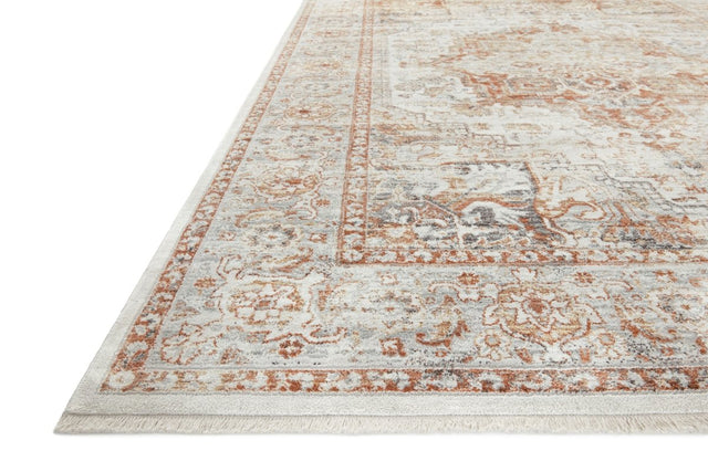 Loloi Bonney Bny-01 Ivory/Sunset Rug.