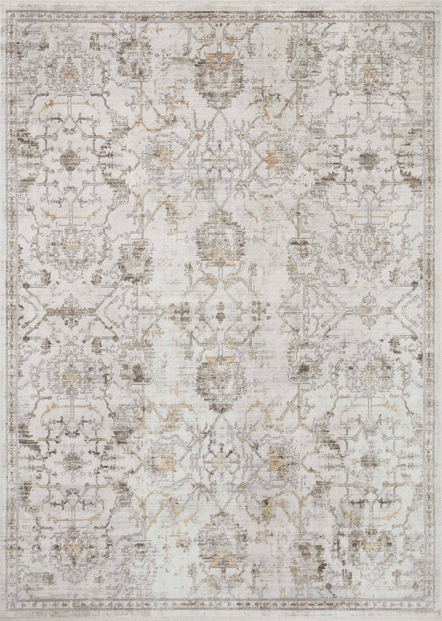 Loloi Bonney Bny-03 Ivory/Dove Rug.