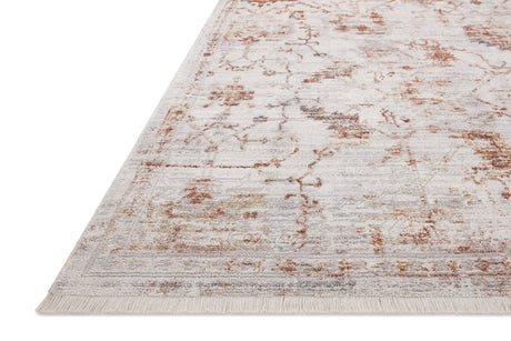 Loloi Bonney Bny-04 Silver/Sunset Rug.